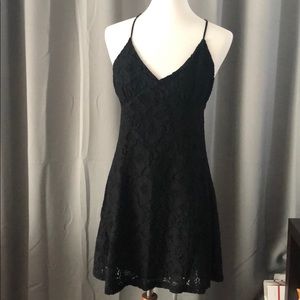 Lace Black dress with lining